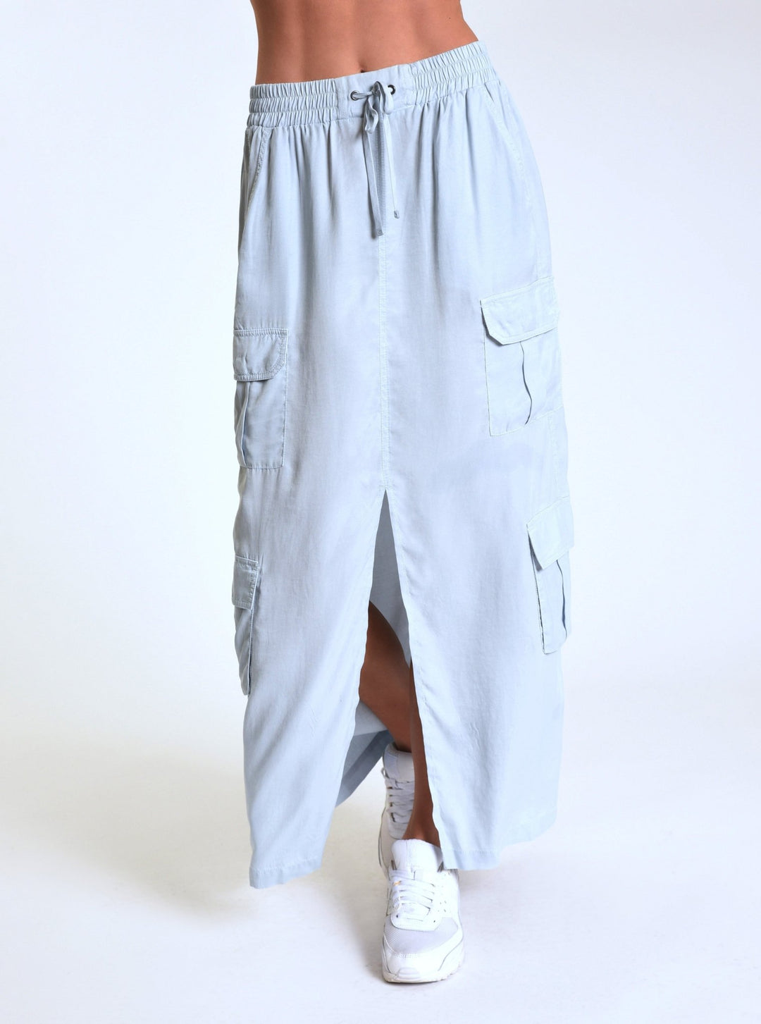 Phoenix Tencel Cargo Skirt - Blanc Noir Online Store