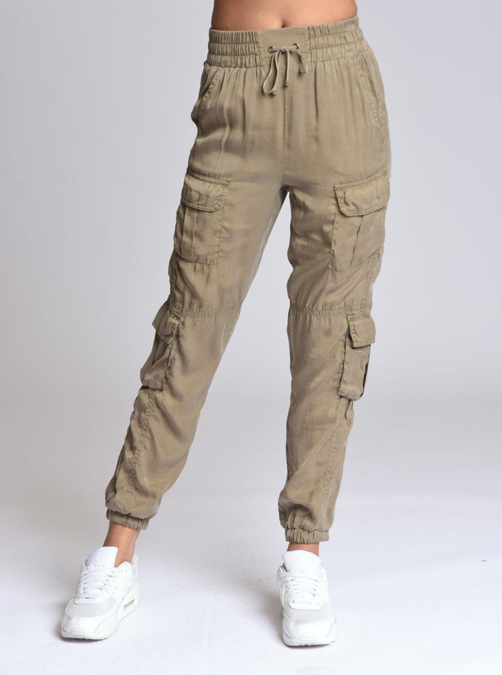 Phoenix Tencel Jogger - Blanc Noir Online Store
