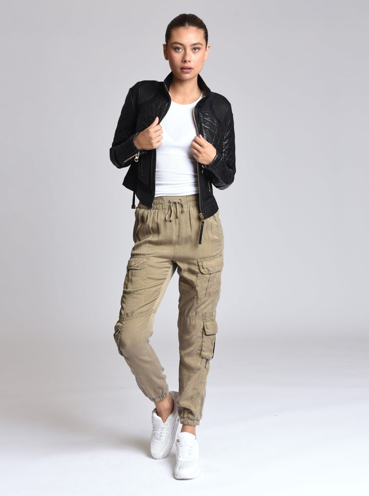 Phoenix Tencel Jogger - Blanc Noir Online Store
