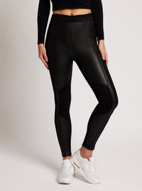 Ponte Leather Legging - Blanc Noir Online Store