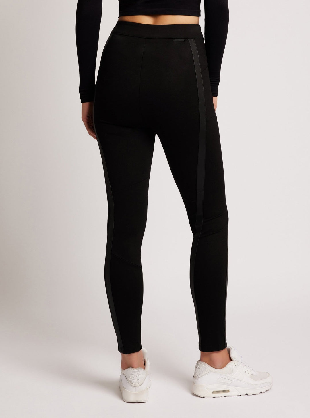 Ponte Leather Legging - Blanc Noir Online Store