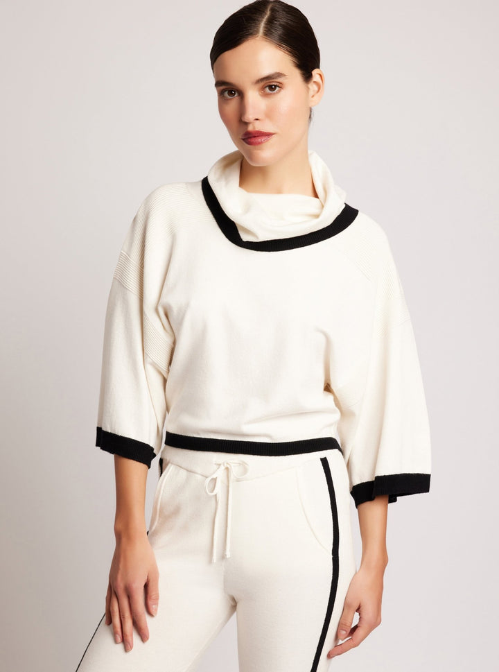 Portola Cowl Neck Sweater - final sale - Blanc Noir Online Store