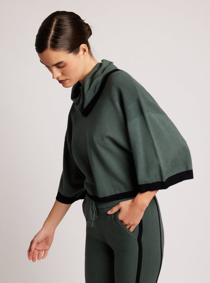 Portola Cowl Neck Sweater - final sale - Blanc Noir Online Store