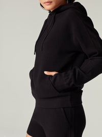 Portola Pullover Hoodie - Black - Blanc Noir Online Store