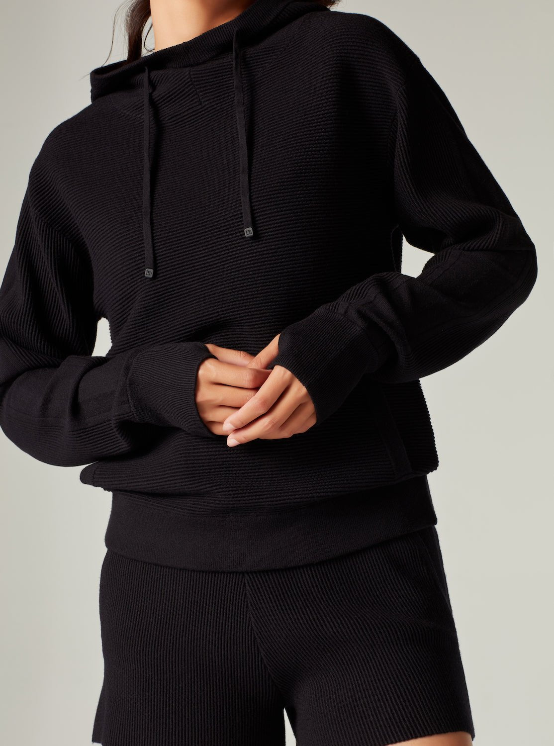 Portola Pullover Hoodie - Black - Blanc Noir Online Store