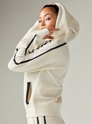Portola Pullover Hoodie - Whisper White - Blanc Noir Online Store