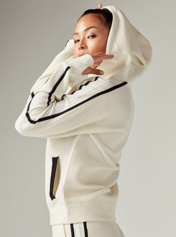 Portola Pullover Hoodie - Whisper White - Blanc Noir Online Store