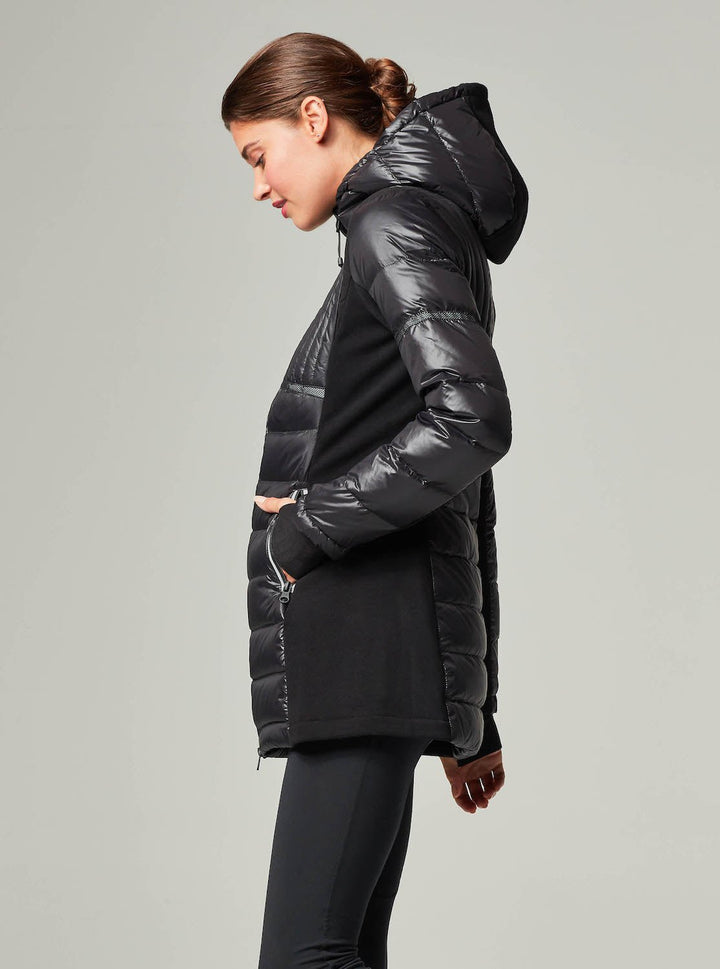 Reflective Inset Feather Weight Parka - Blanc Noir Online Store