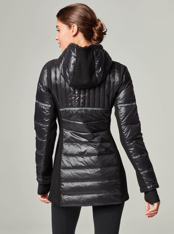 Reflective Inset Feather Weight Parka - Blanc Noir Online Store