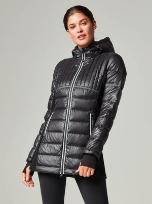 Reflective Inset Feather Weight Parka - Blanc Noir Online Store