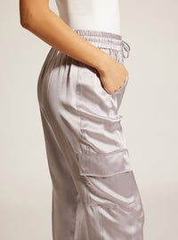 SILK JOGGER - Blanc Noir Online Store