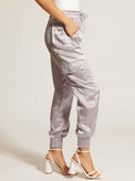 SILK JOGGER - Blanc Noir Online Store