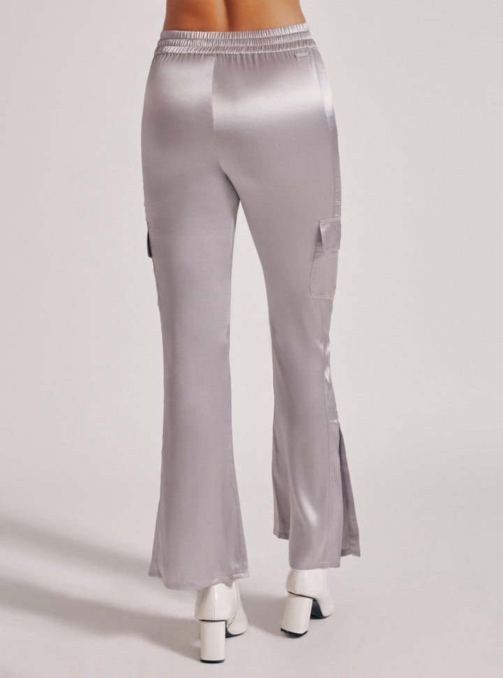 SILK WIDE LEG PANT - Blanc Noir Online Store