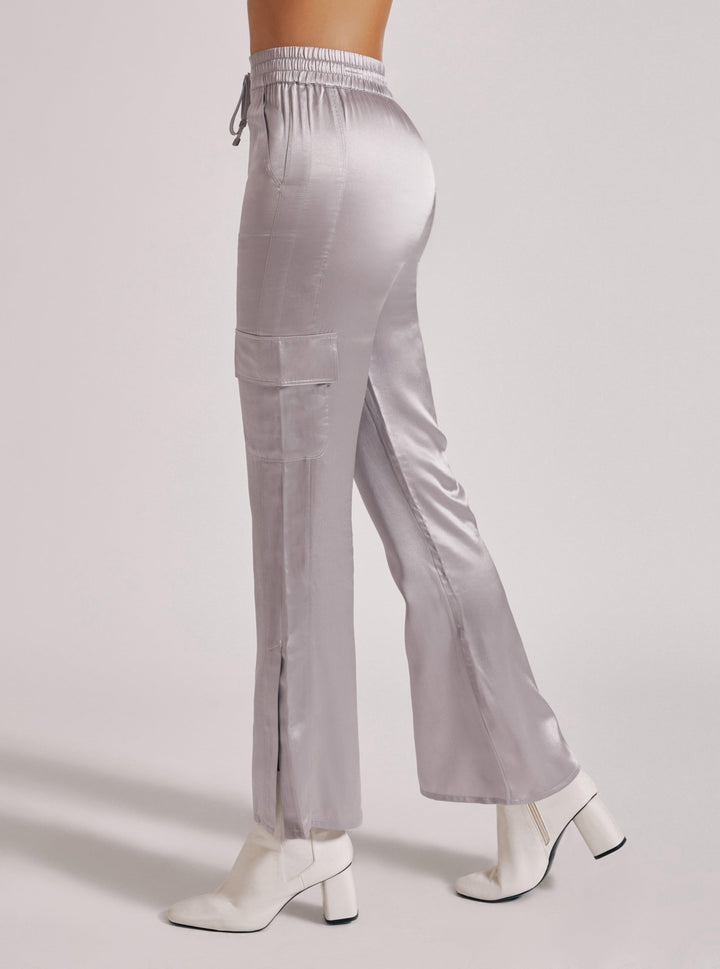 SILK WIDE LEG PANT - Blanc Noir Online Store
