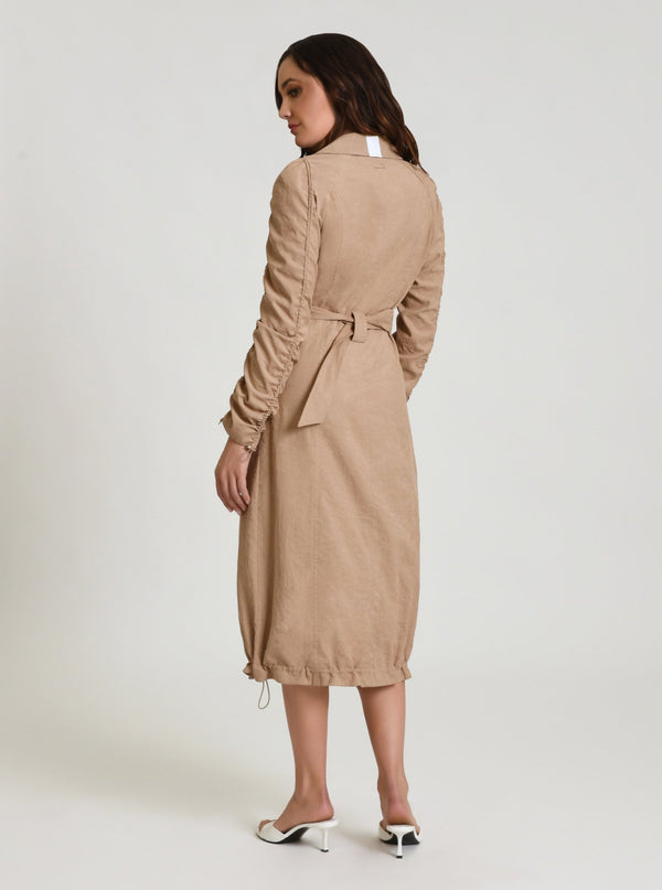 Soft Penelope Trench - Blanc Noir Online Store