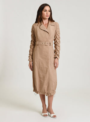 Soft Penelope Trench - Blanc Noir Online Store