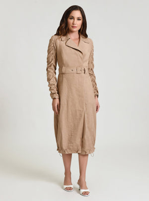 Soft Penelope Trench - Blanc Noir Online Store