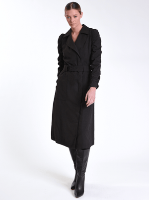 Soft Penelope Trench - Blanc Noir Online Store