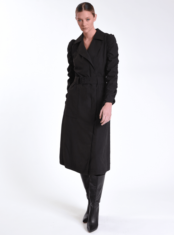 Soft Penelope Trench - Blanc Noir Online Store