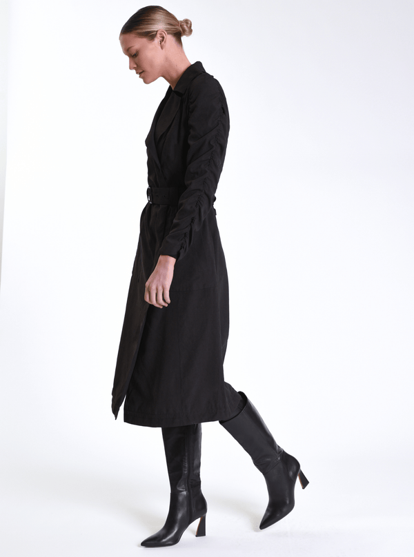 Soft Penelope Trench - Blanc Noir Online Store
