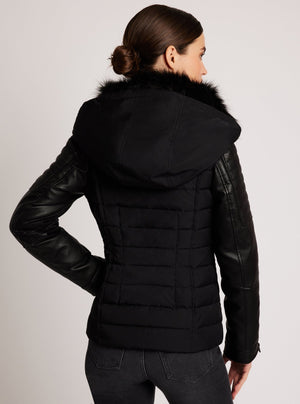 Sophia Hooded Jacket - Blanc Noir Online Store
