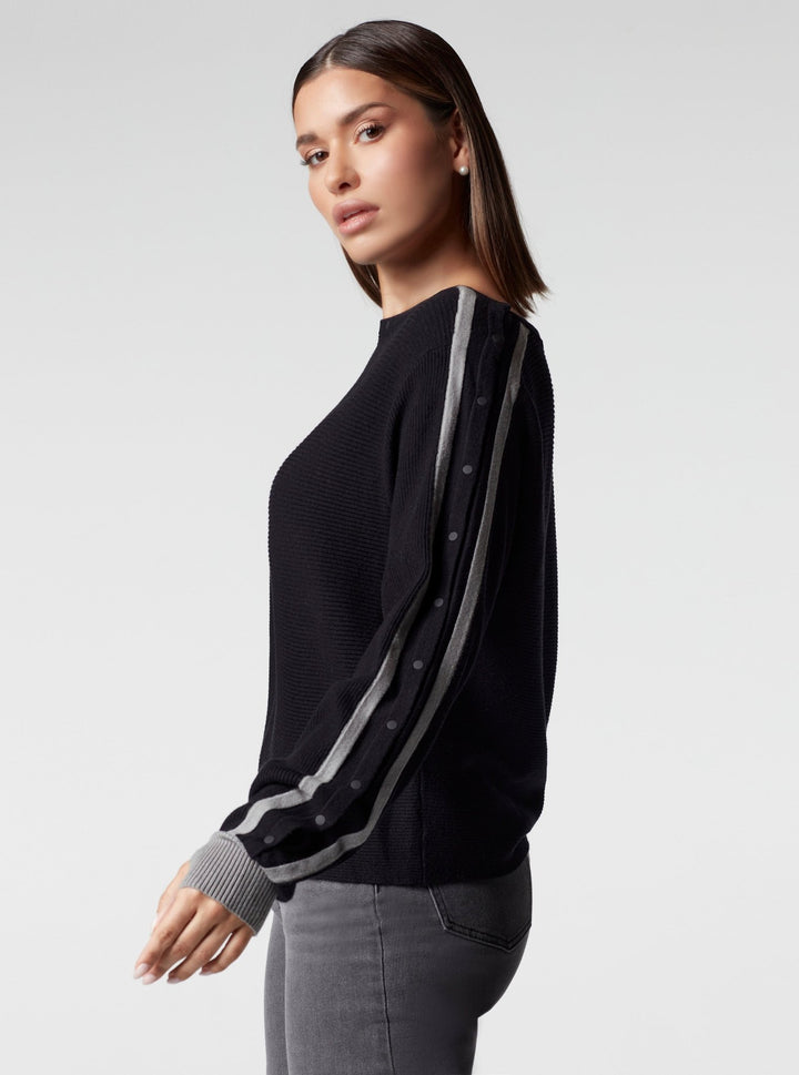 SPORTY PORTOLA SWEATER - Blanc Noir Online Store