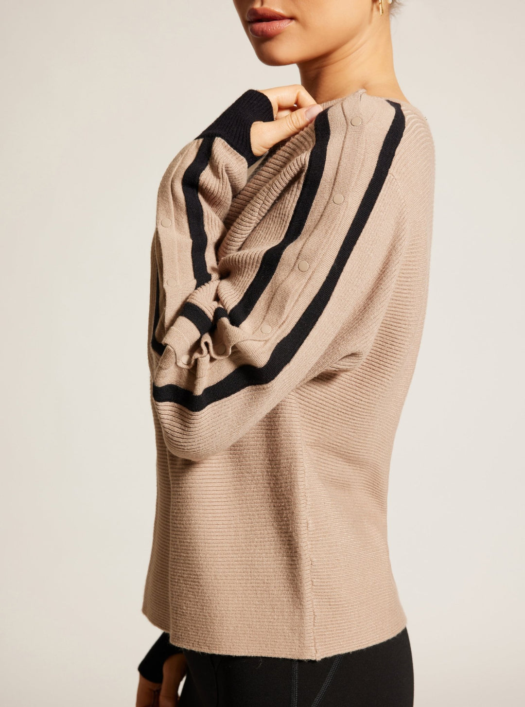 SPORTY PORTOLA SWEATER - Blanc Noir Online Store