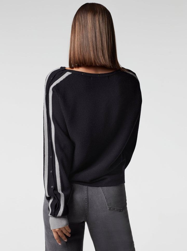 SPORTY PORTOLA SWEATER - Blanc Noir Online Store