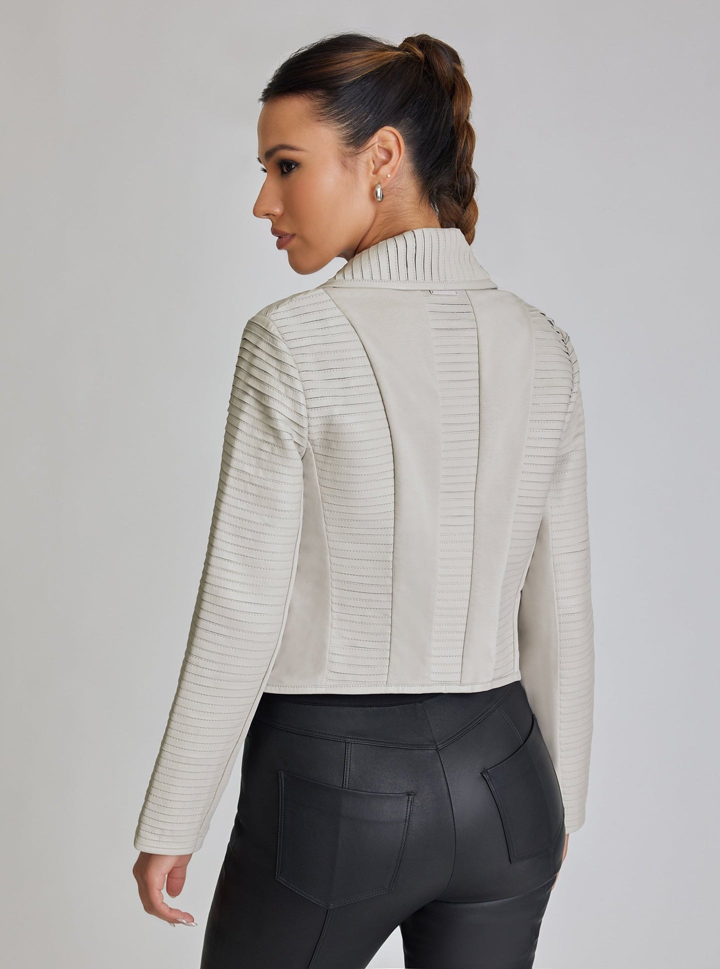 Carré Noir White Linen Jacket 7861 main image 0