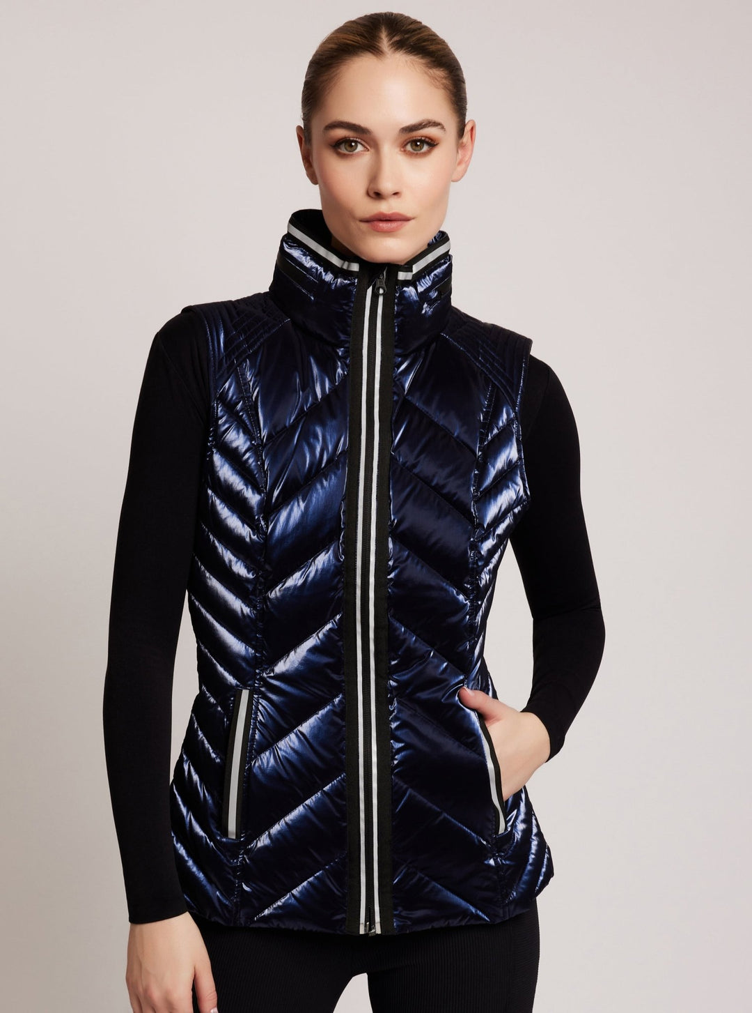 Super Hero Vest With Reflective Trim - final sale - Blanc Noir Online Store