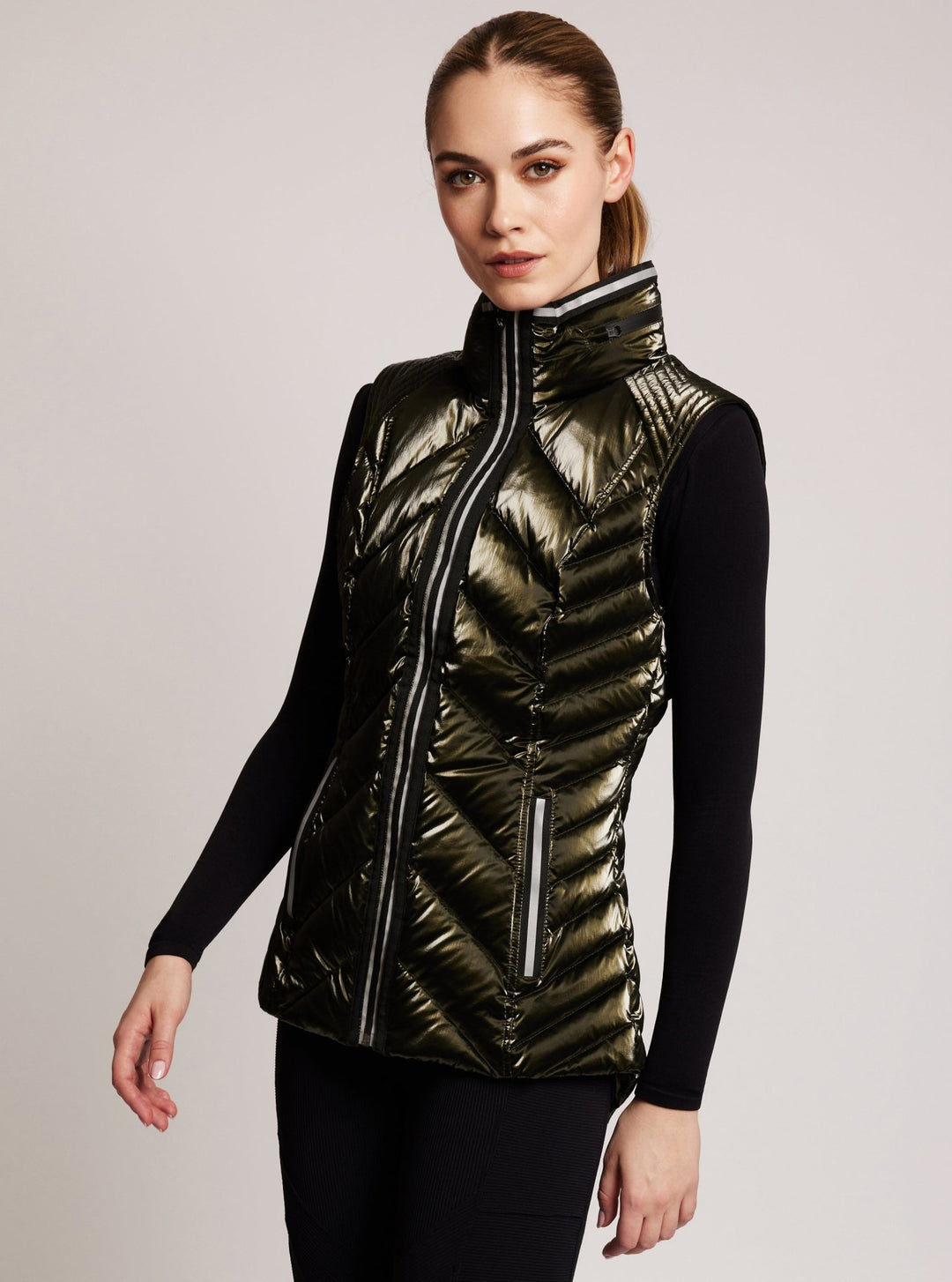 Super Hero Vest With Reflective Trim - final sale - Blanc Noir Online Store