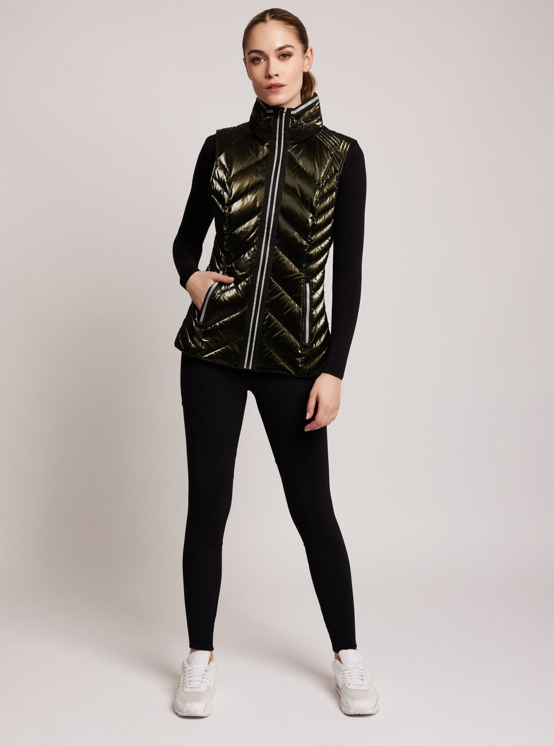 Super Hero Vest With Reflective Trim - final sale - Blanc Noir Online Store