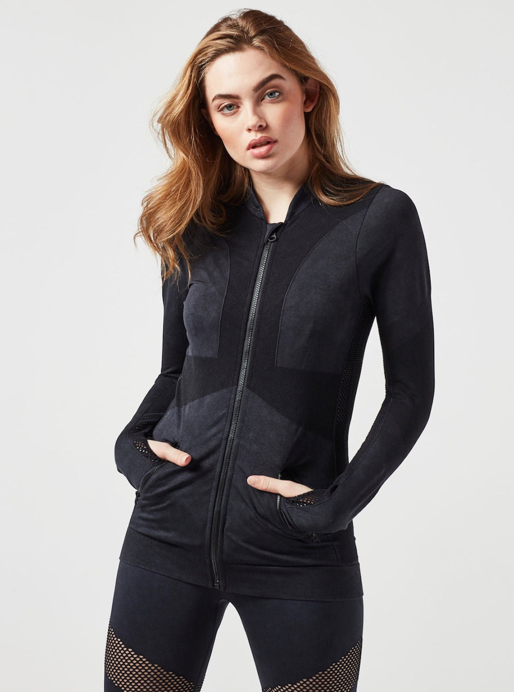 SUPER NOVA SEAMLESS JACKET - Blanc Noir Online Store