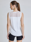 TAO SIDE RUCHED TUNIC - Blanc Noir Online Store