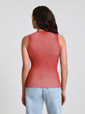 Two Tone Rib Tank - Blanc Noir Online Store