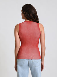 Two Tone Rib Tank - Blanc Noir Online Store