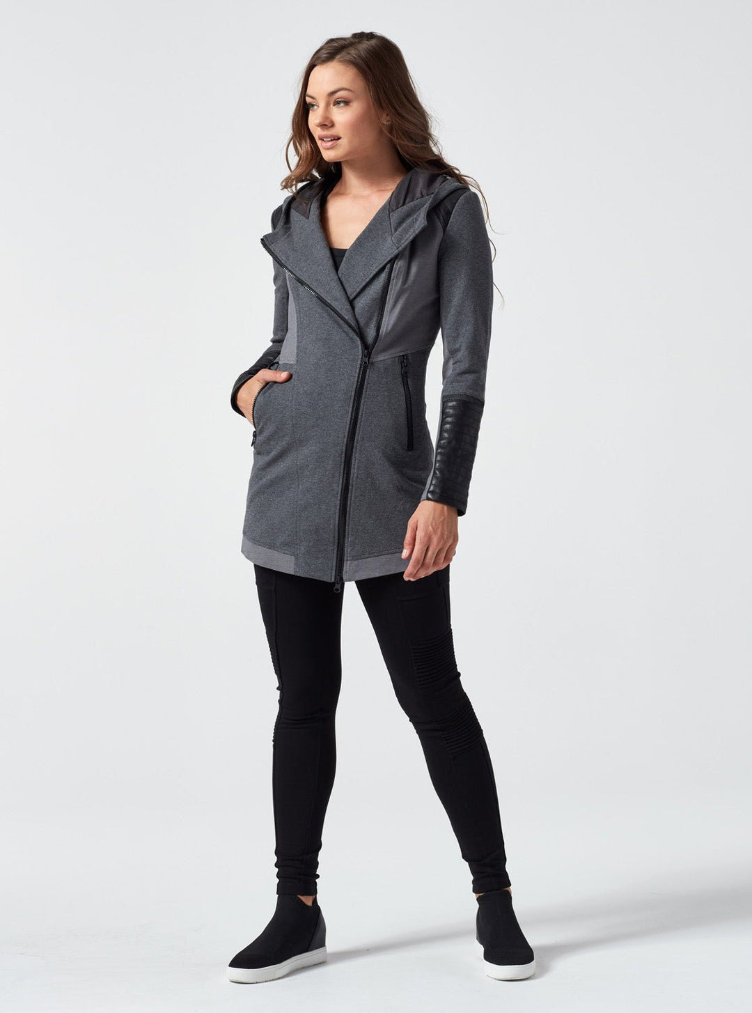 Updated Traveler Jacket - Charcoal - Blanc Noir Online Store