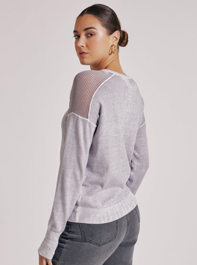 V-NECK HUNTRESS SWEATER - Blanc Noir Online Store