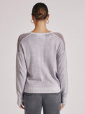 V-NECK HUNTRESS SWEATER - Blanc Noir Online Store