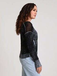 V-Neck Huntress Sweater - Blanc Noir Online Store