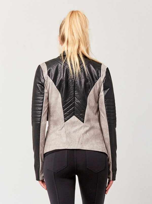 VINTAGE DRAPE FRONT JACKET - FINAL SALE - SMS do not sell - Blanc Noir Online Store