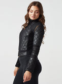 VINTAGE MOTO JACKET - Blanc Noir Online Store