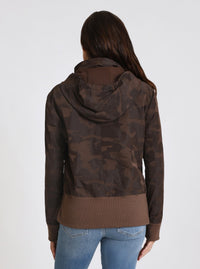 Violette Gold Camo Bomber - Blanc Noir Online Store