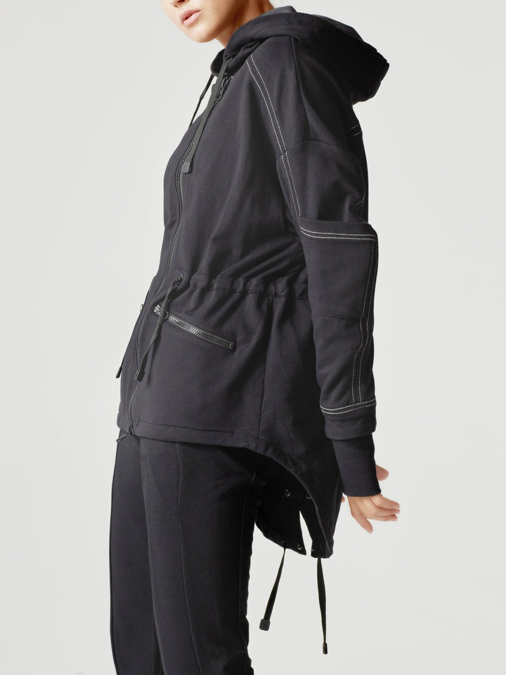 YOLO STITCH ANORAK - Blanc Noir Online Store